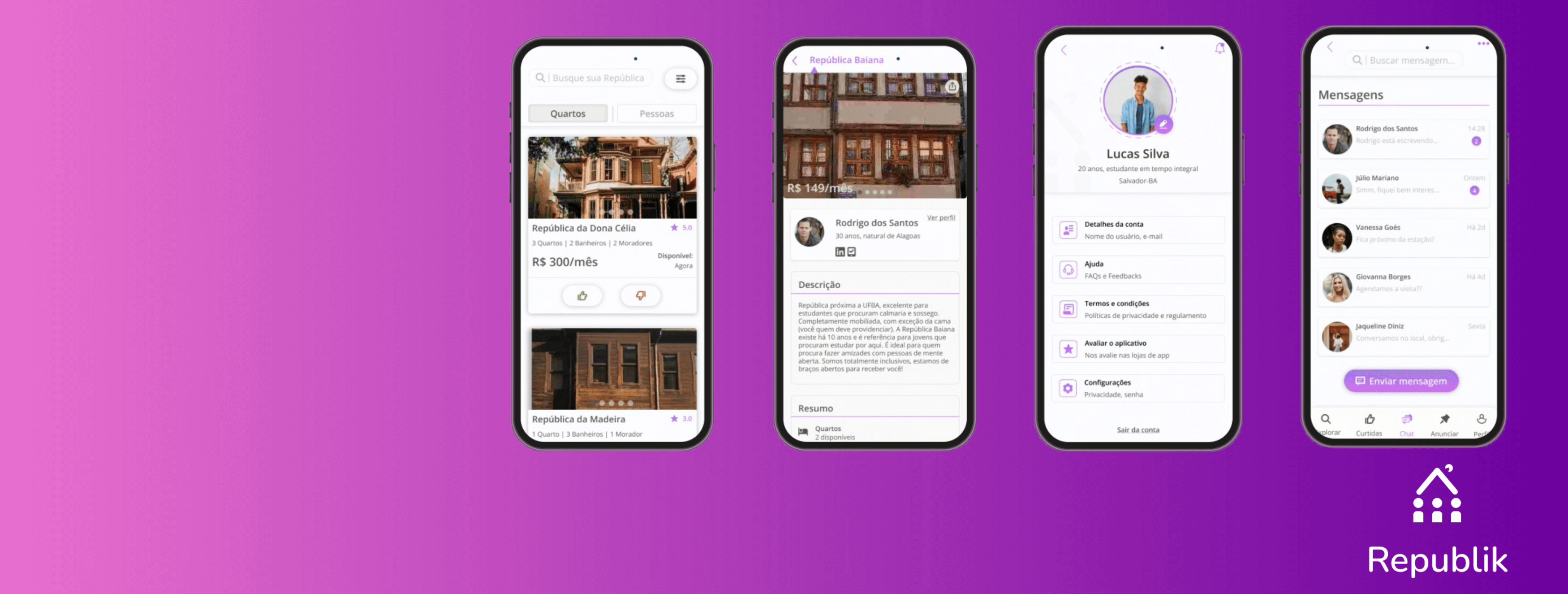 Prévia do projeto Republik